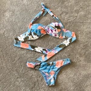 Seafolly Blue Most Bikini Set
